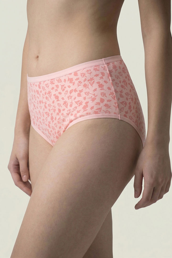 Zivame Medium Rise Full Coverage Hipster Panty (Pack of 3) - Multicolor — image 7